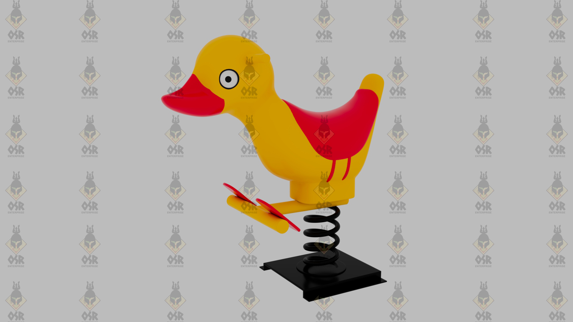 FRP Duck Spring Rider - Product Image